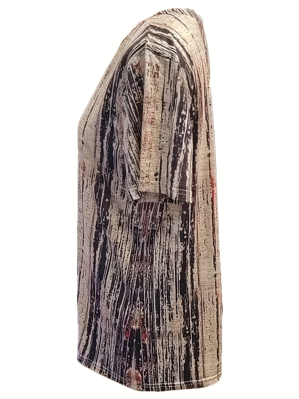 Crew Neck Print T-Shirt - ATSProducts