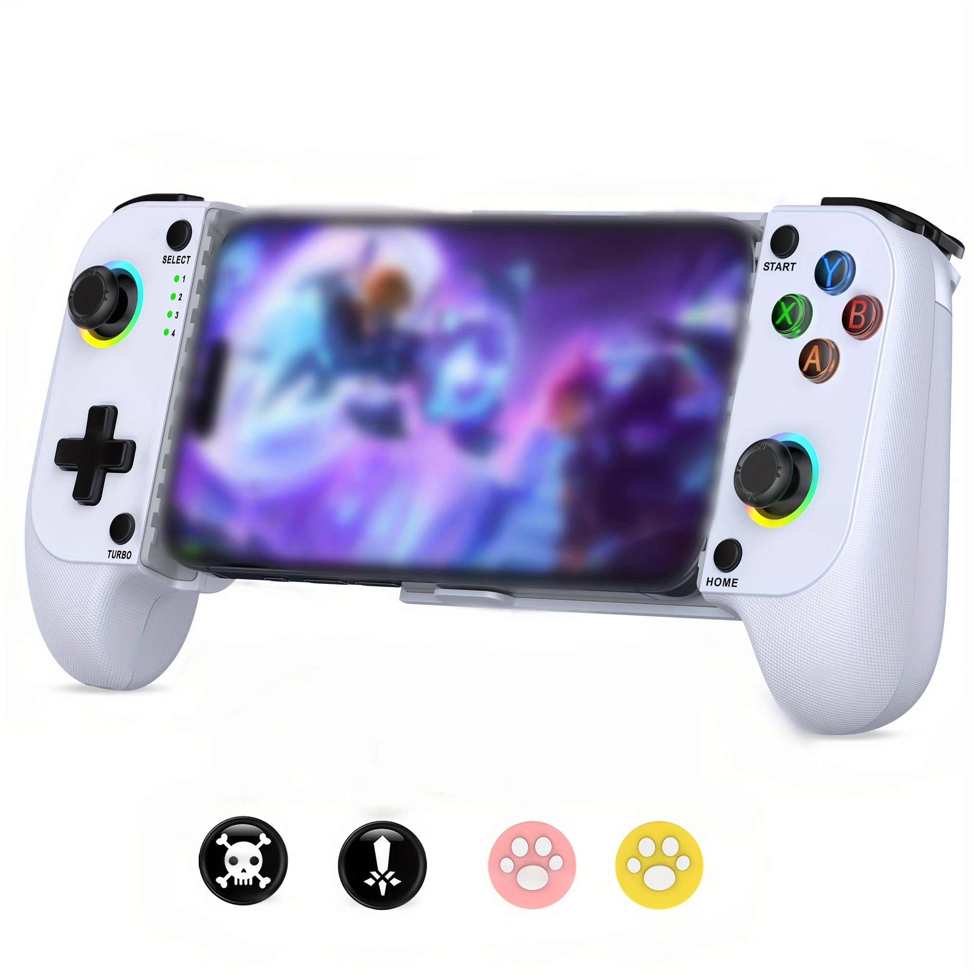 Mobile Gaming Controller for Android/iPhone - White - ATSProducts