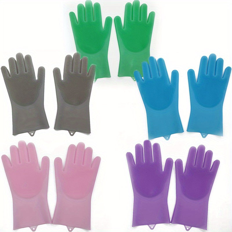 5 Pairs Waterproof Dishwashing Gloves - ATSProducts