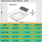 1pc Luxurious Embossed Fitted Sheet - ATSProducts