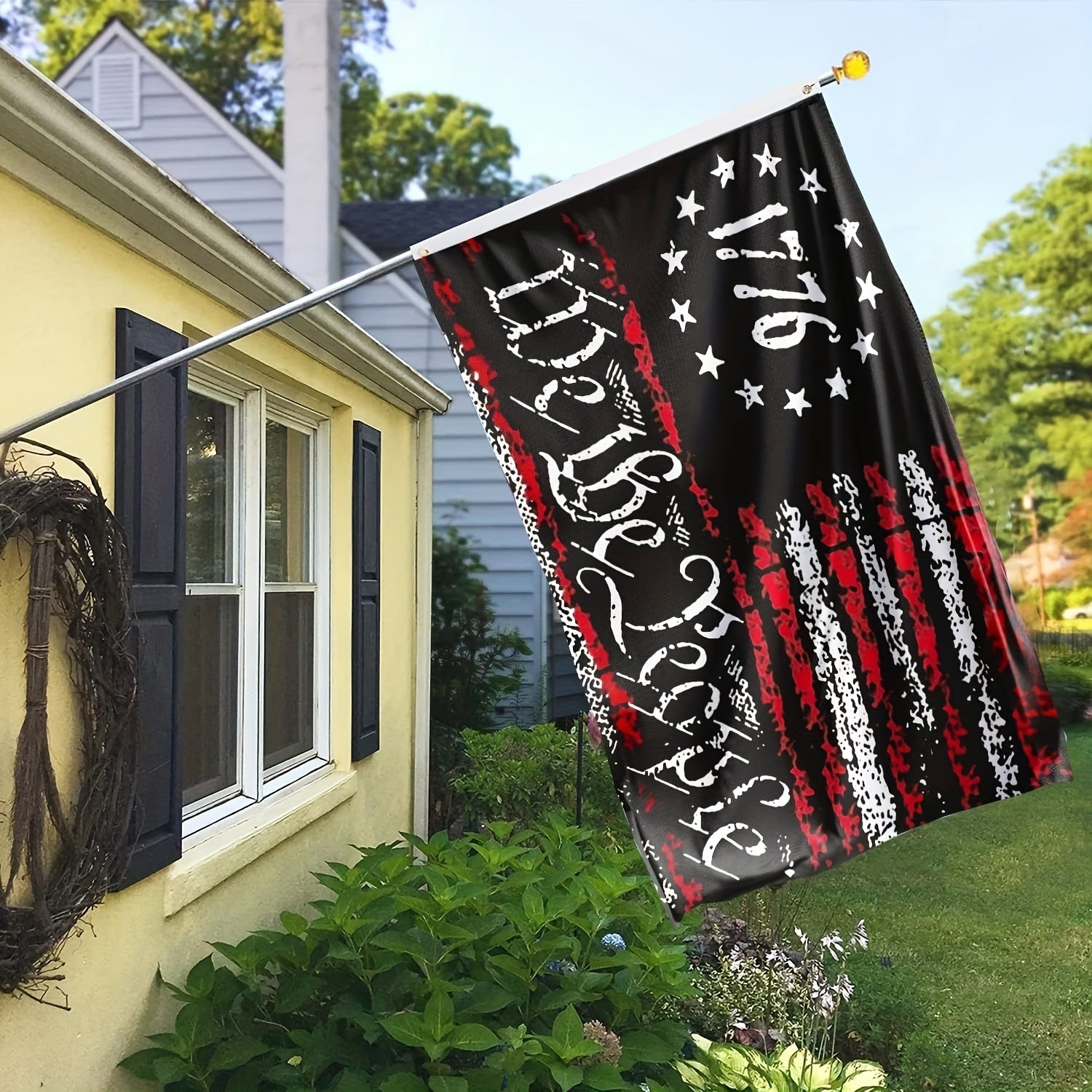 1pc, 1776 Flag (35.43inch*59.06inch/ 3FT*5FT), Polyester Double-Side Printed Flag - ATSProducts