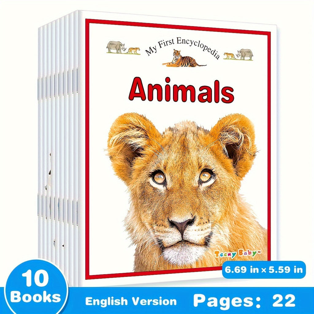 Set Of 10 My Encyclopedia Series Children's Educational Assistance Books - ATSProducts