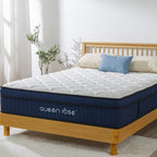 QUEEN ROSE 12 Inch Hybrid Mattress in a Box with Gel Memory Foam - ATSProducts
