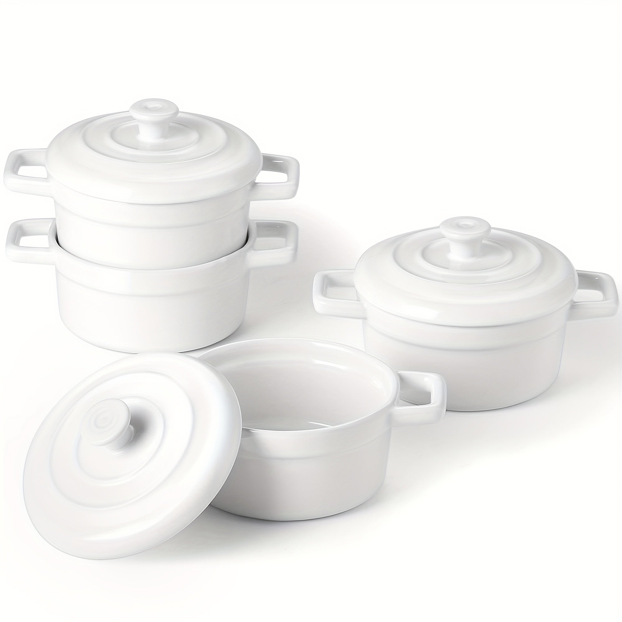 Spampur 12Oz Cocotte Ceramic Casserole Dish - ATSProducts