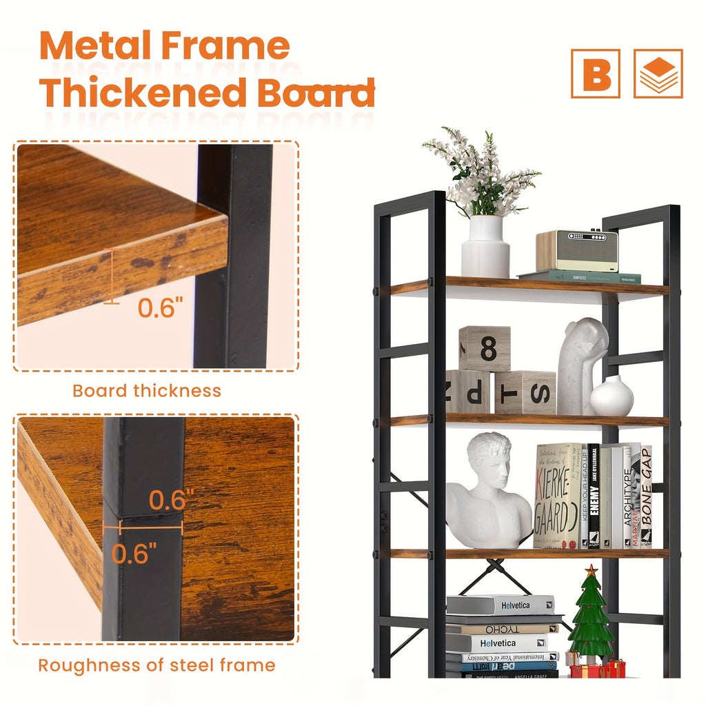 Olixis 5 Tier Bookshelf - ATSProducts