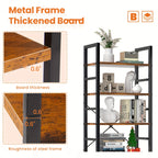 Olixis 5 Tier Bookshelf - ATSProducts