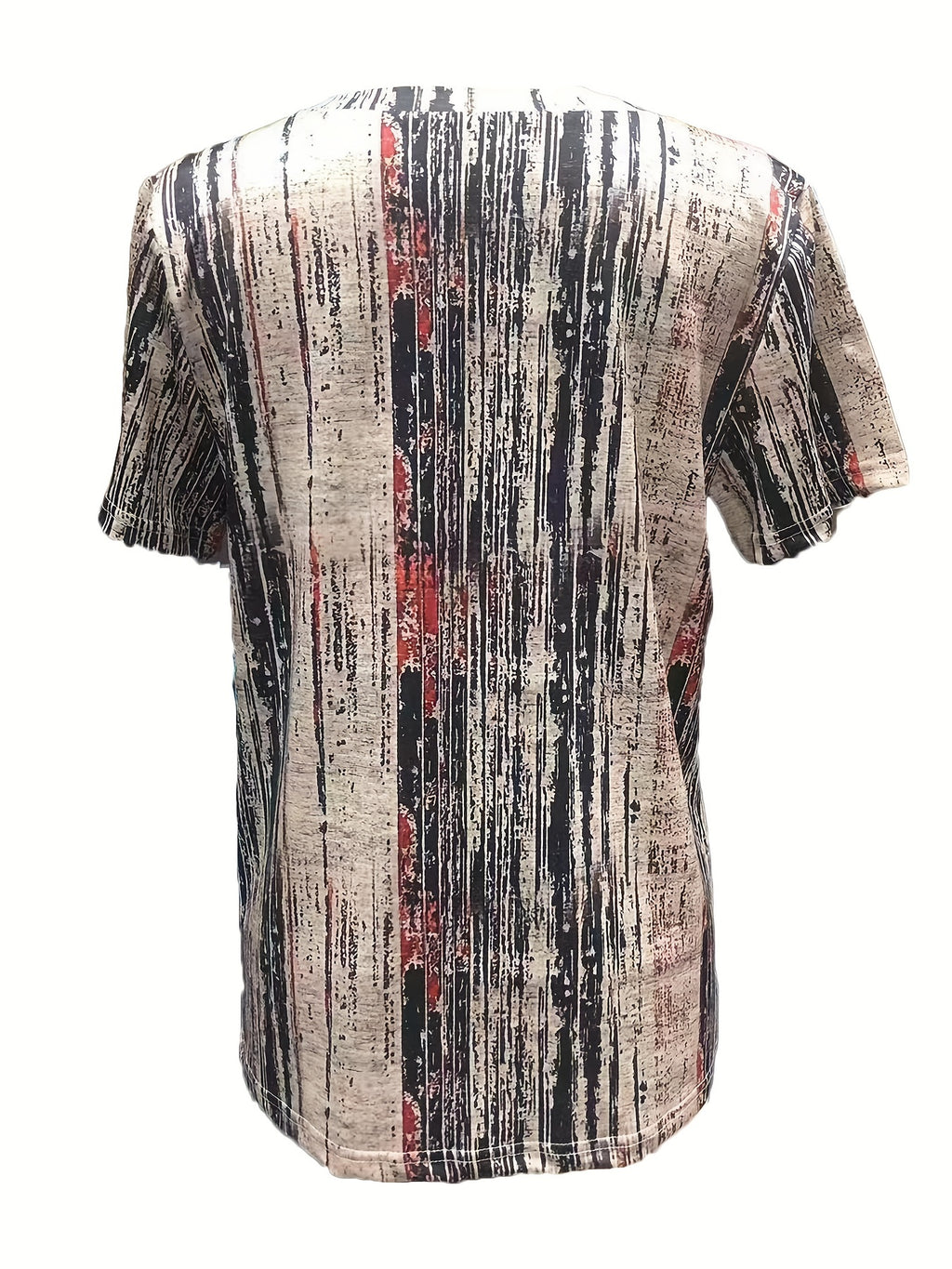 Crew Neck Print T-Shirt - ATSProducts