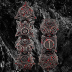 Sharp Metal Meteor Dice Set - ATSProducts