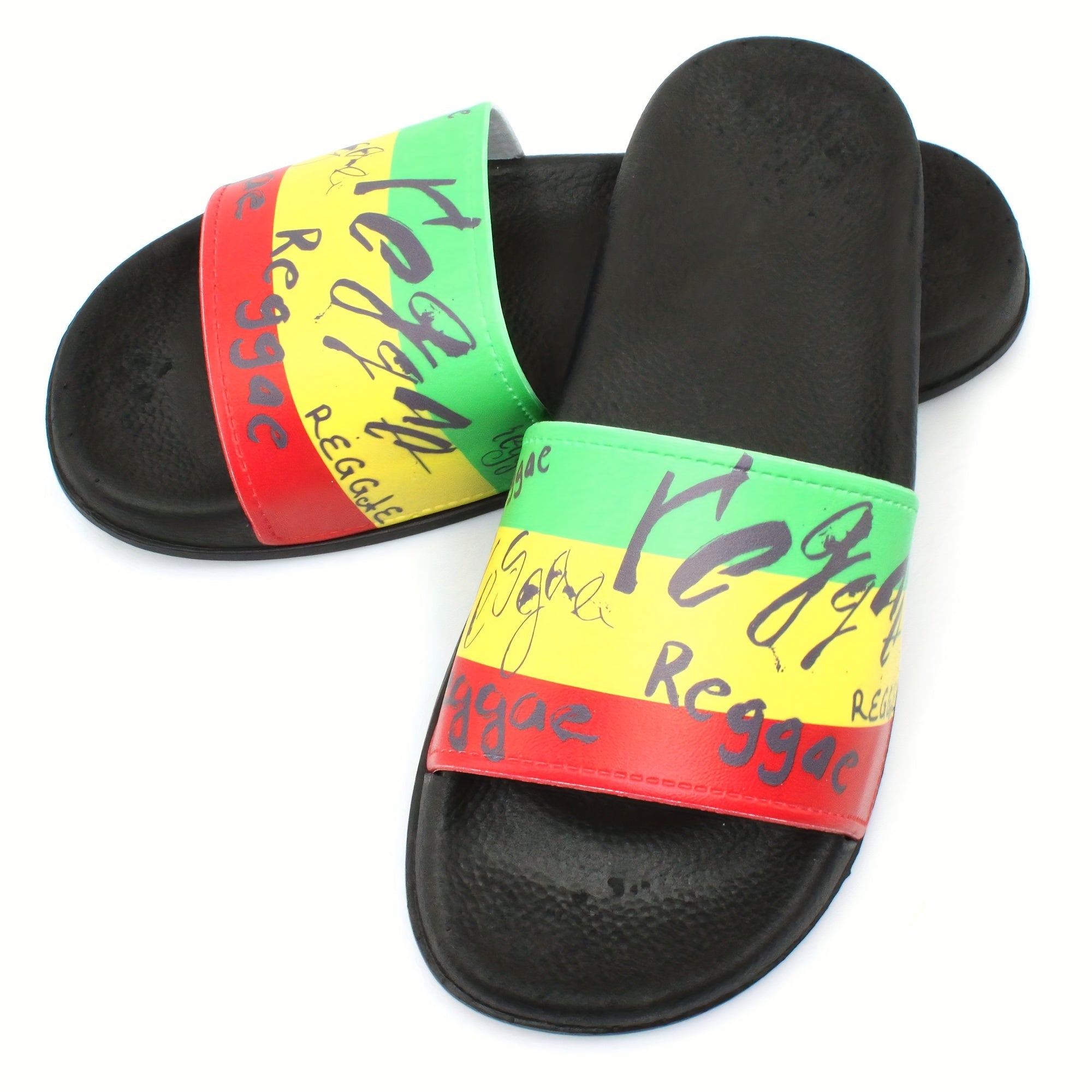 Unisex Jamaica Flag Pride Slides - ATSProducts