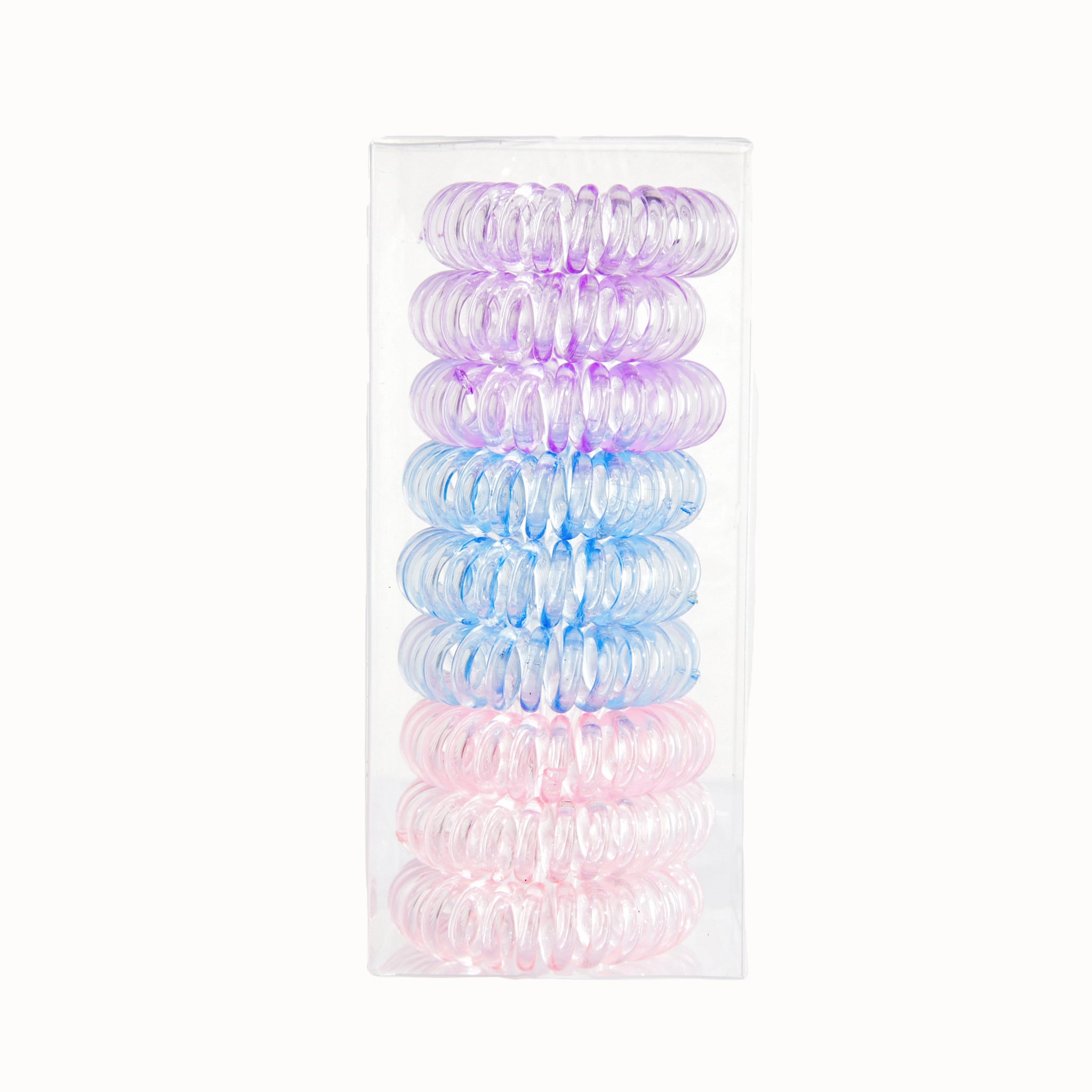 9Pc Coil Ponytail Holders - ATSProducts