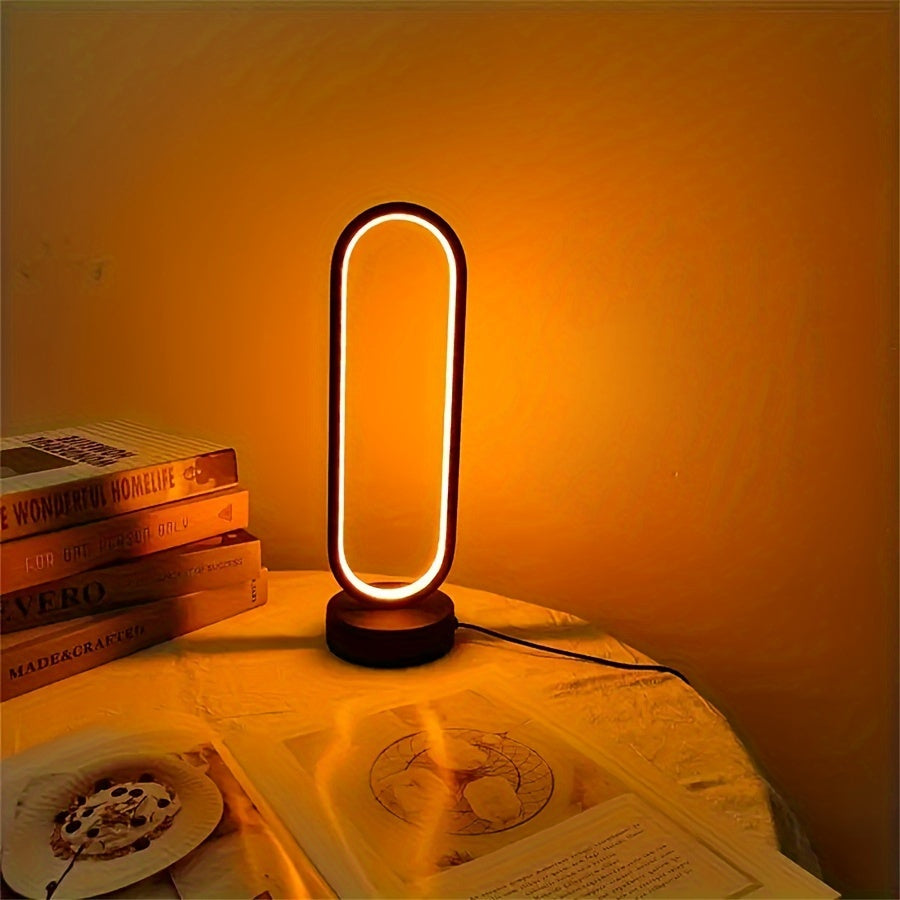 1pc Creative Oval Eye Desk Lamp 3-color LED Energy-Saving - ATSProducts