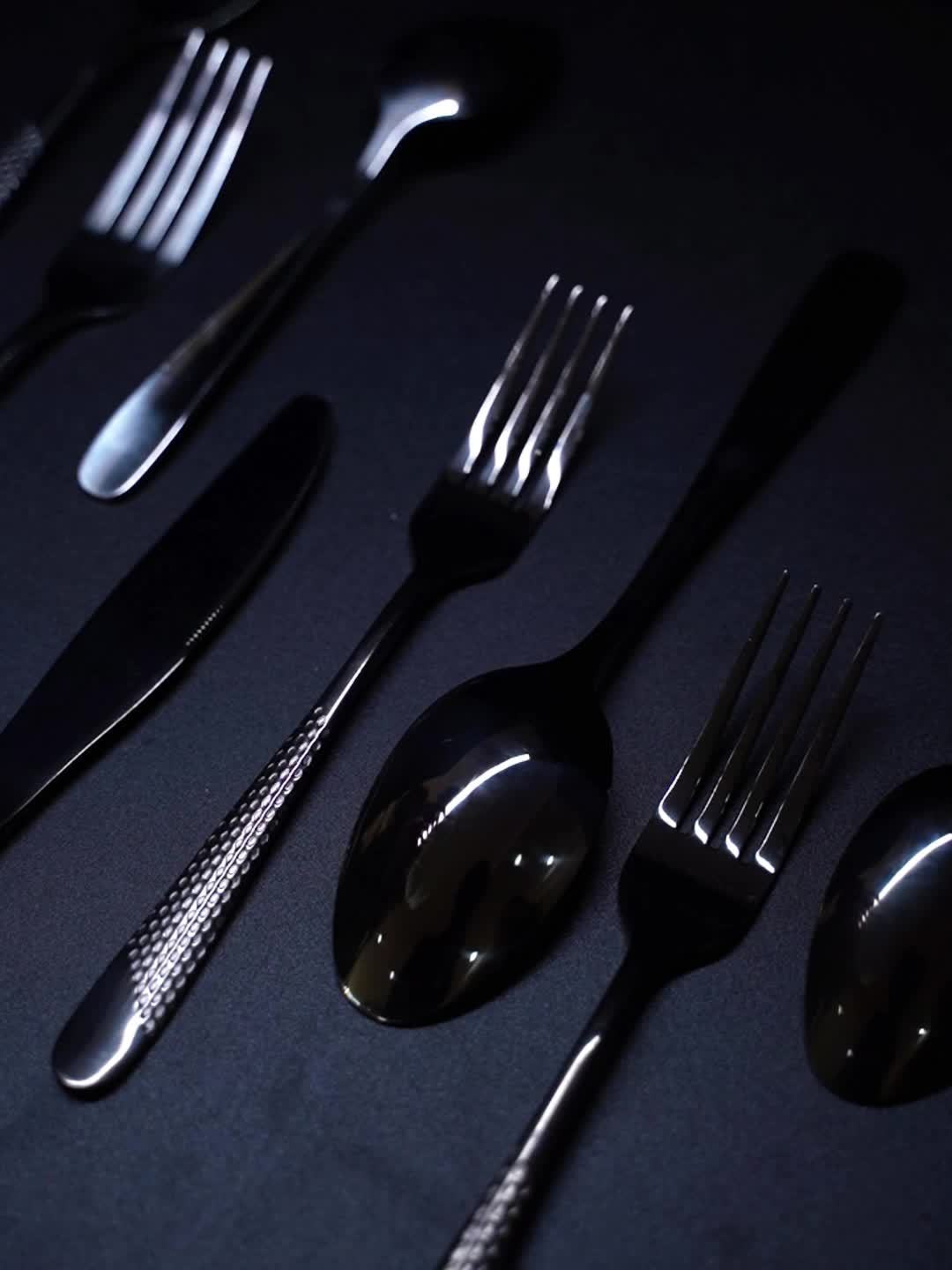 40pcs Stainless Steel Flatware Set - ATSProducts