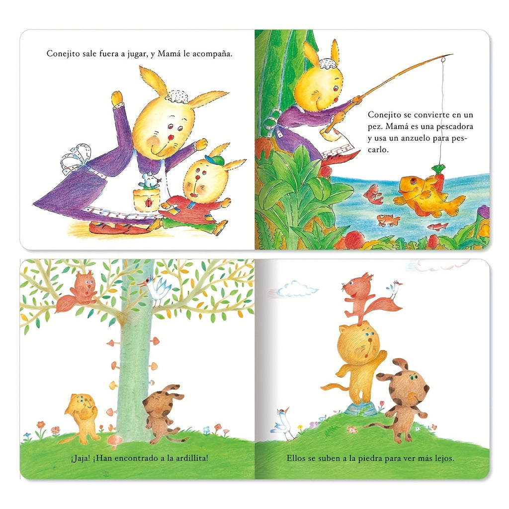 TeenyBaby Set Of 10 Spanish Picture Books With Ten Short Stories - ATSProducts