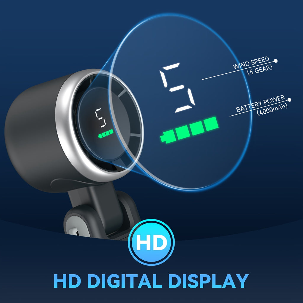 12-Hour Turbo Handheld Fan - ATSProducts