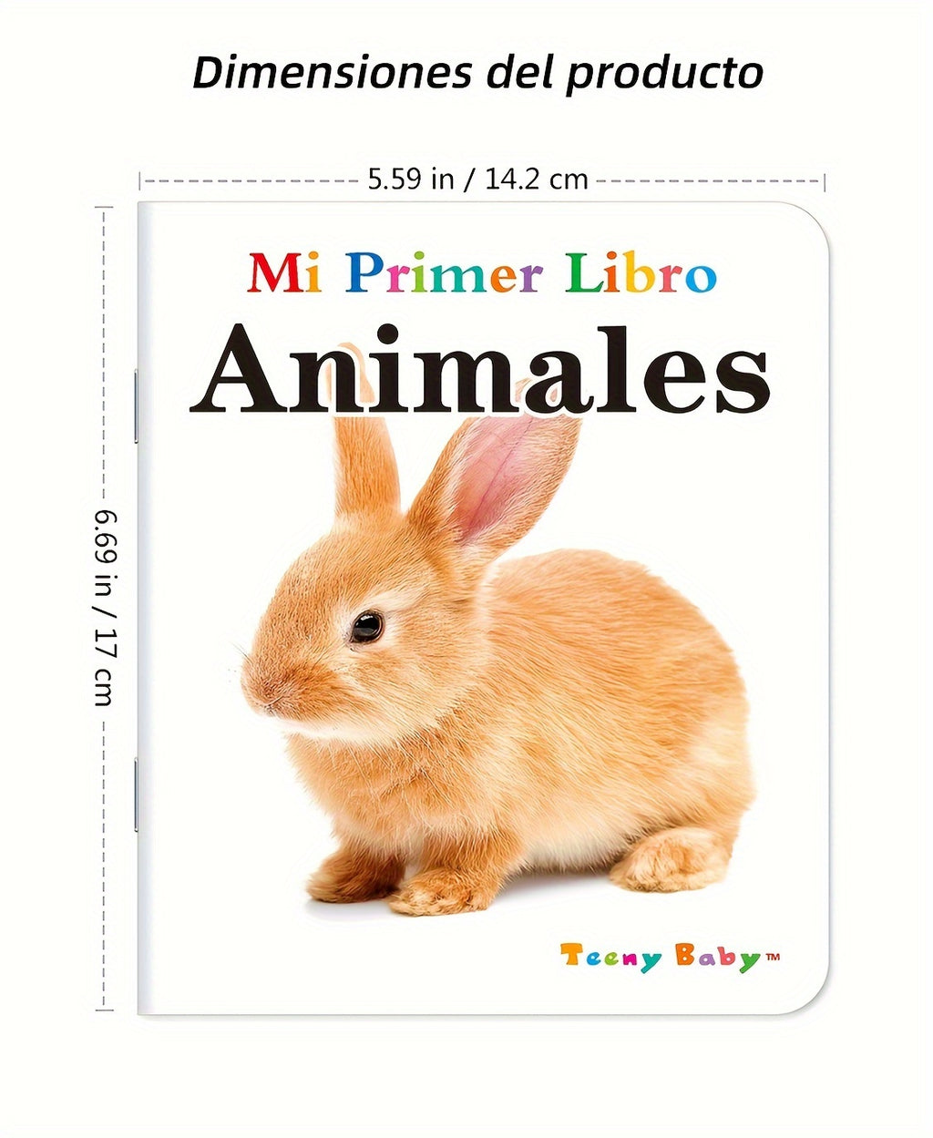 TeenyBaby Set Of 10 Spanish Language Books, My First Series Of Children's Identification Books - ATSProducts