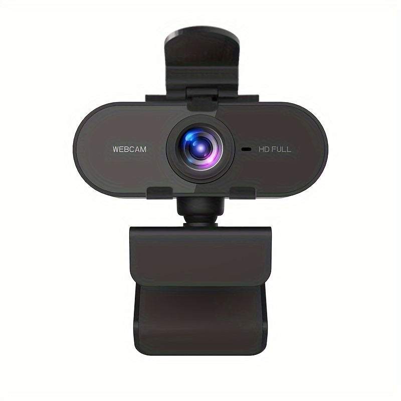 1pc Full HD 1080P Desktop Webcam with Auto Focus, USB Connectivity - ATSProducts