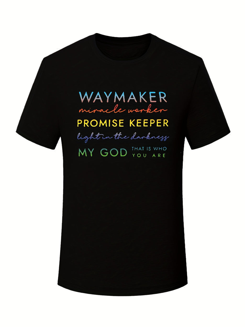 Plus Size Slogan T-shirt - ATSProducts