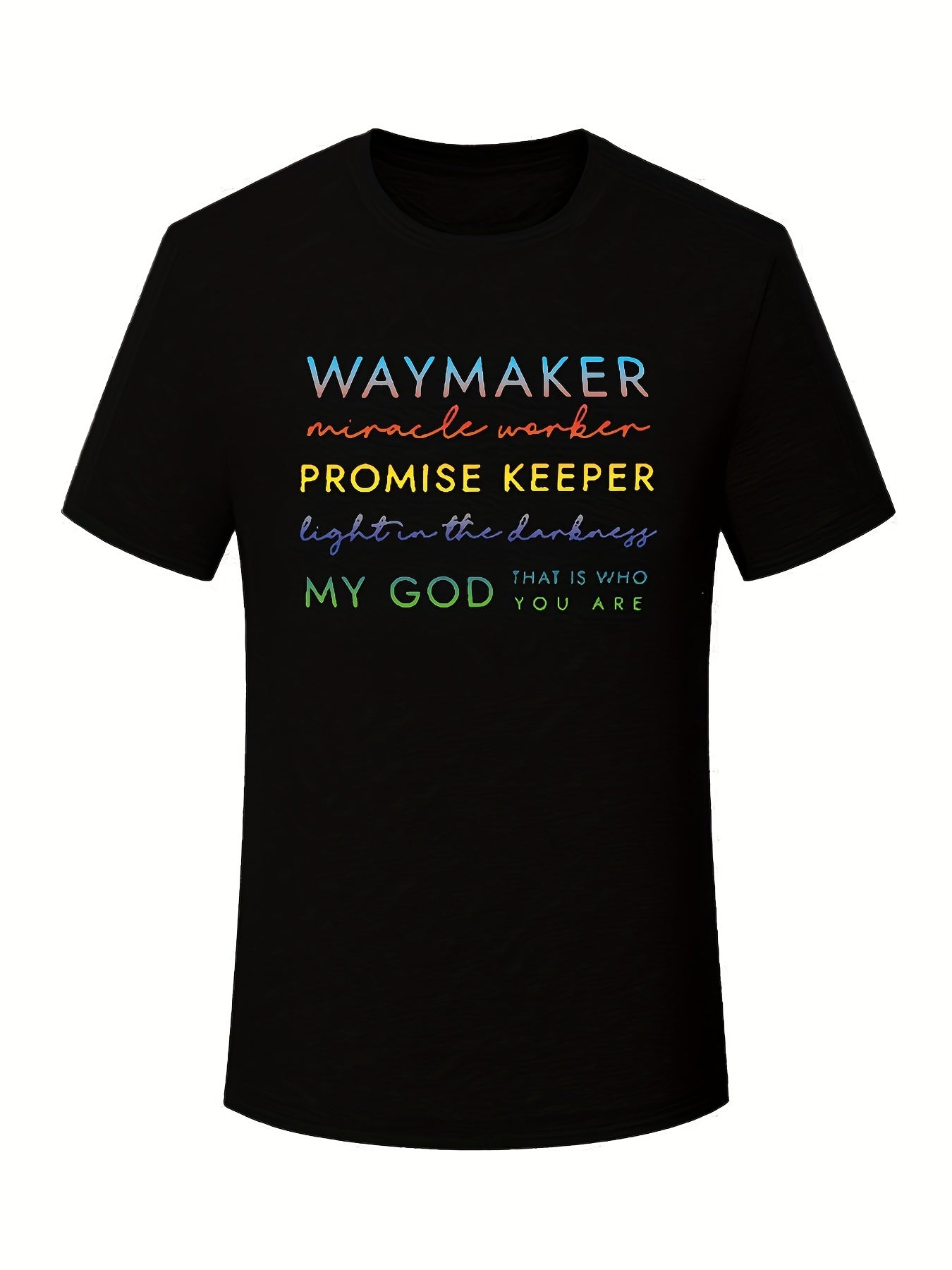 Plus Size Slogan T-shirt - ATSProducts