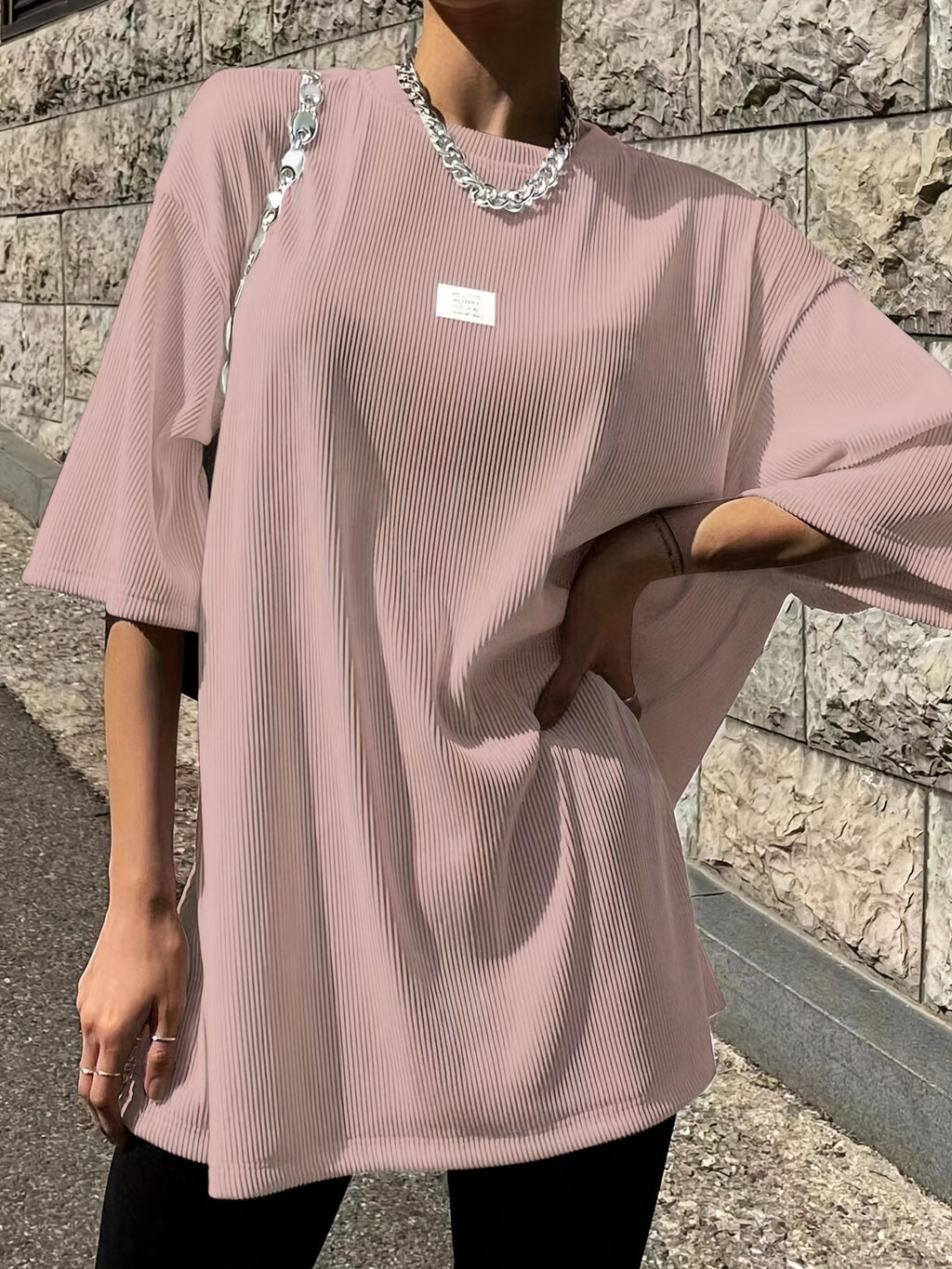 Oversized Drop Shoulder T-Shirt - ATSProducts