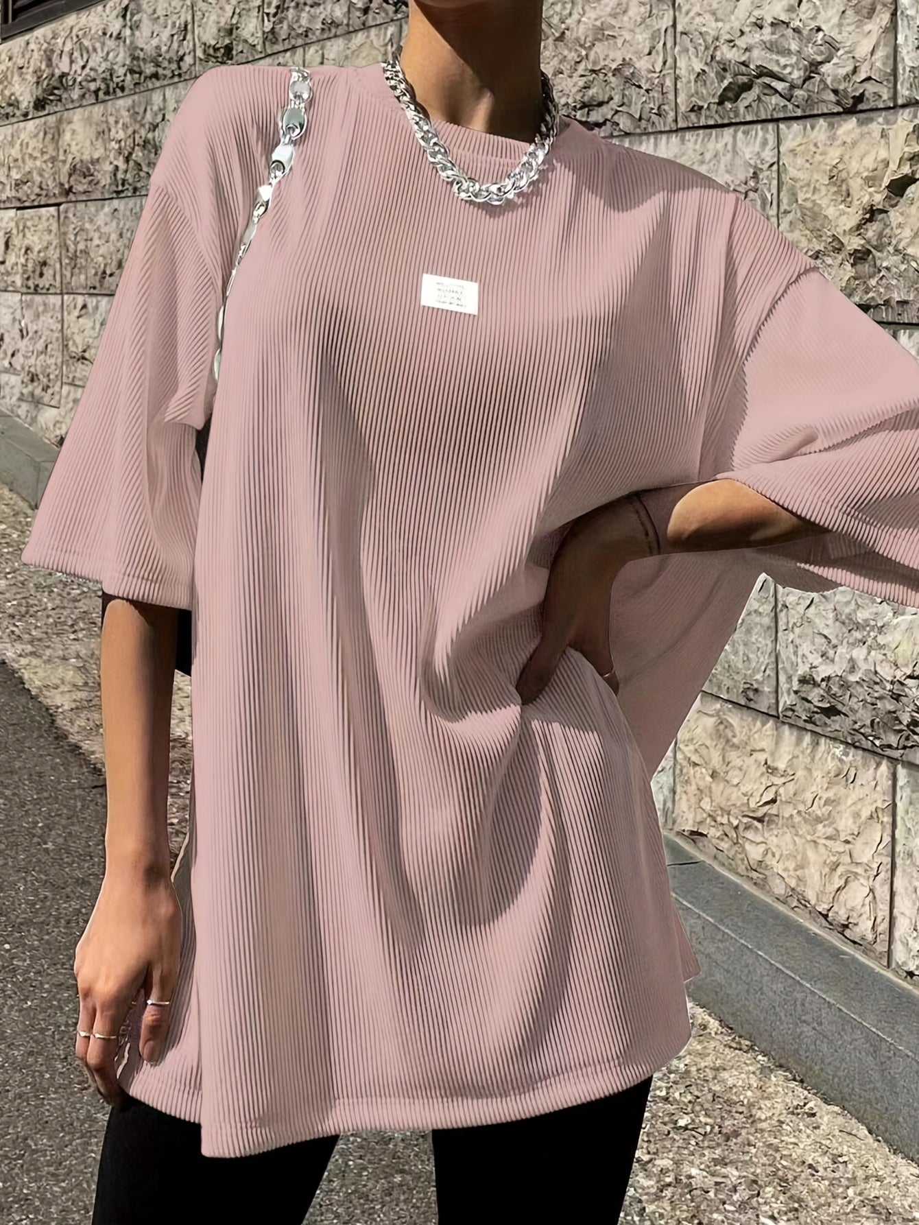 Oversized Drop Shoulder T-Shirt - ATSProducts