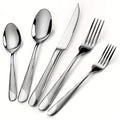 40pcs Stainless Steel Flatware Set - ATSProducts