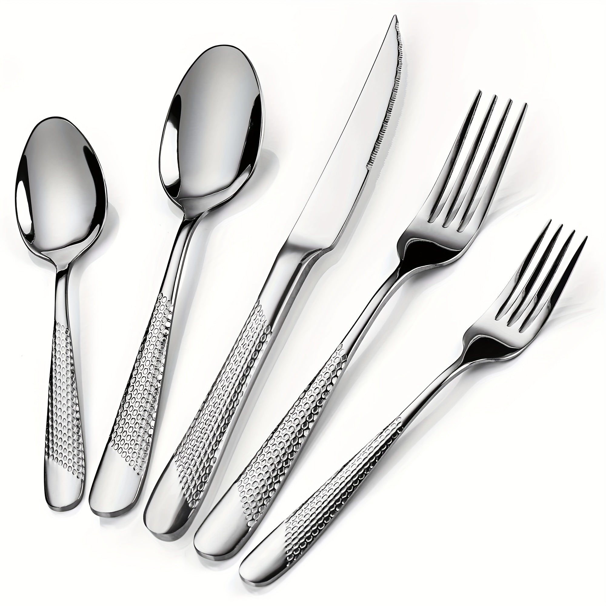 40pcs Stainless Steel Flatware Set - ATSProducts