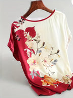 Floral Print T-Shirt - ATSProducts