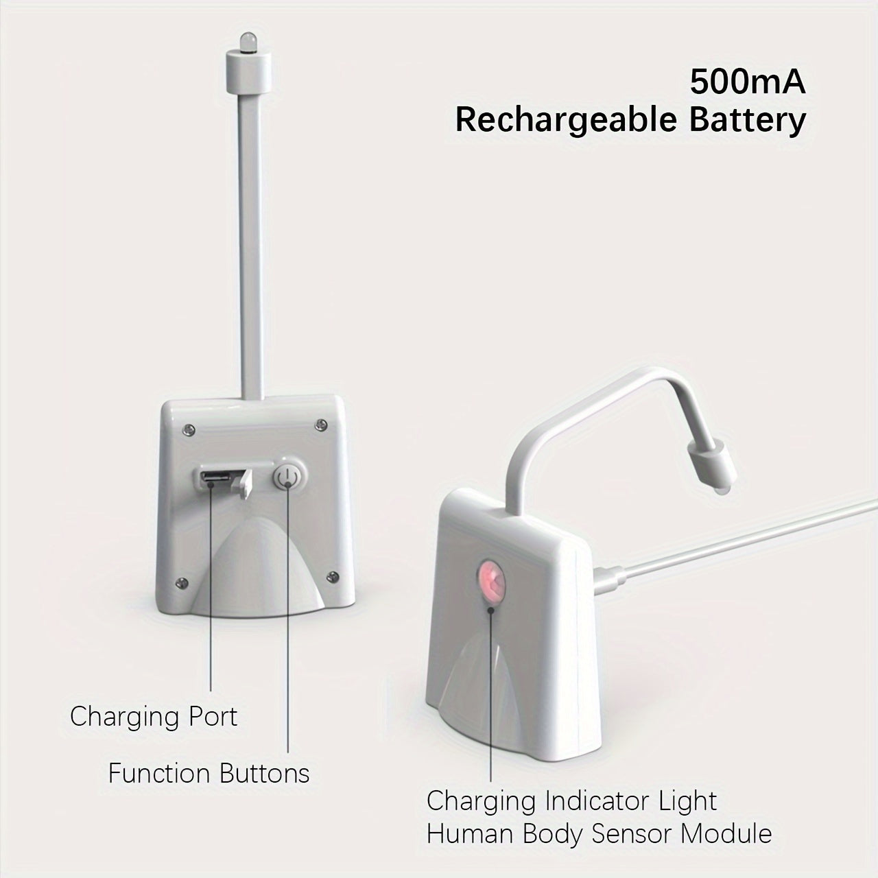 Shenzhi Tech LED Toilet Night Light USB Rechargeable - ATSProducts