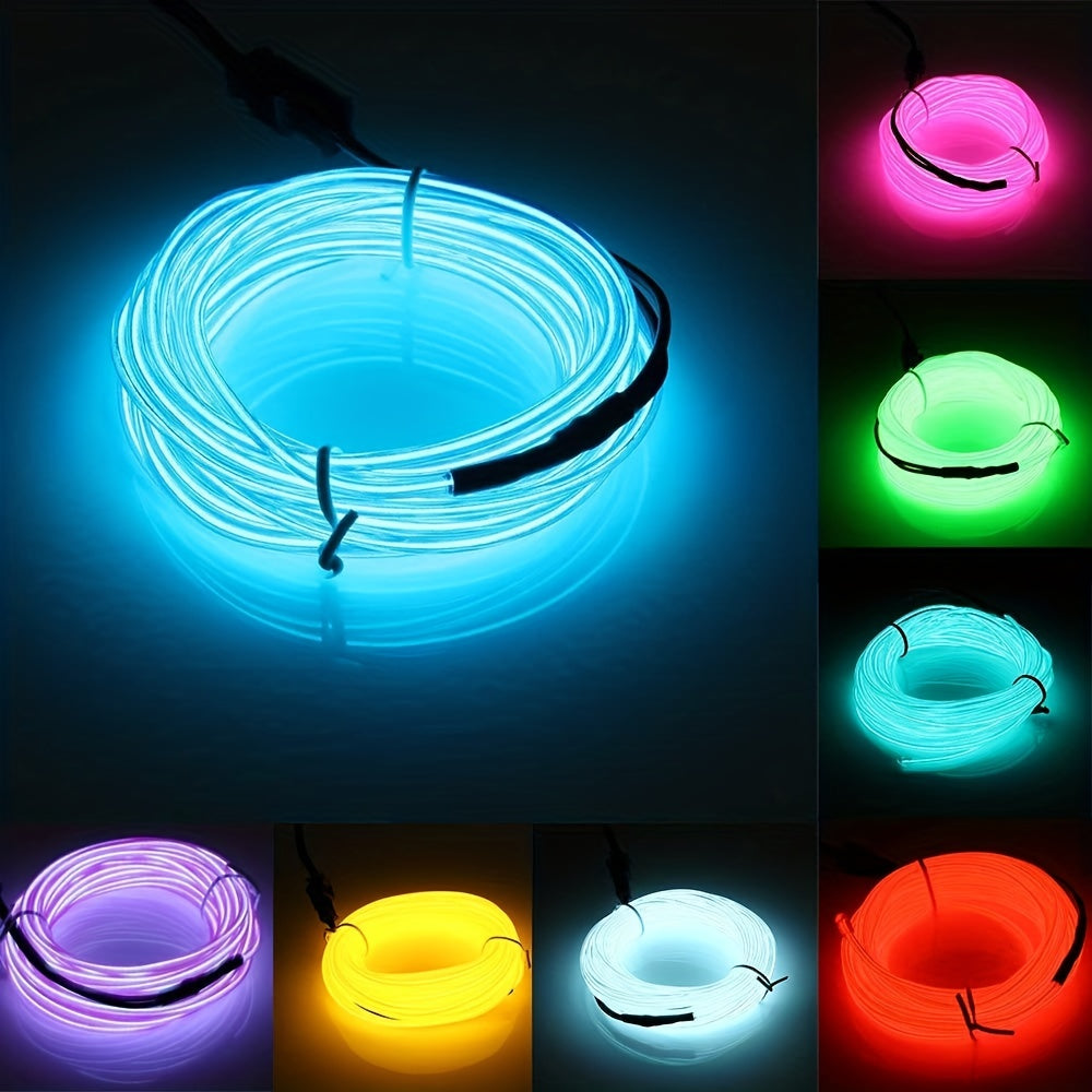 1 Set 5m/16.4ft Neon Rope Lights - ATSProducts