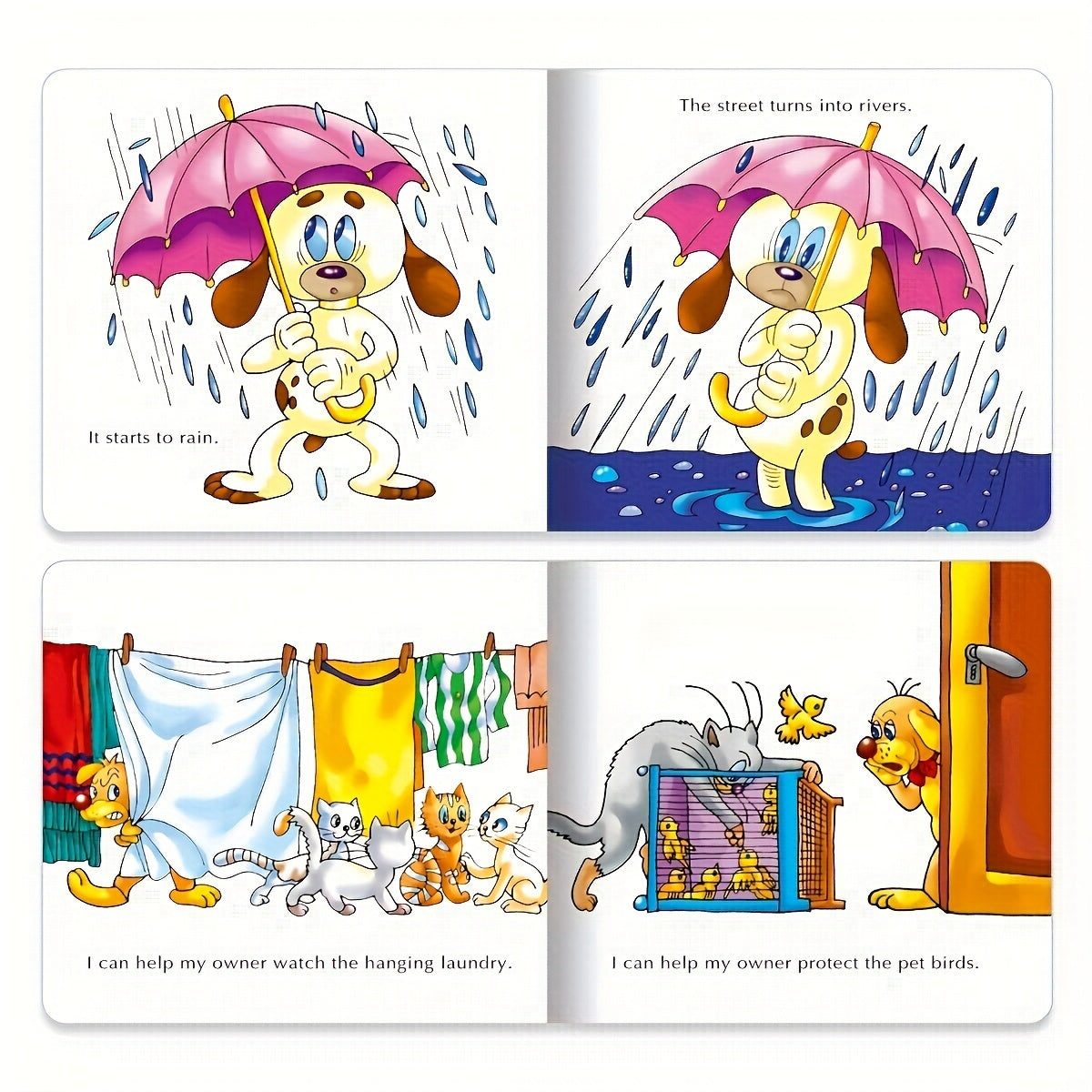 TeenyBaby Set of 10 English Cognitive Education Fairy Tale Books - ATSProducts