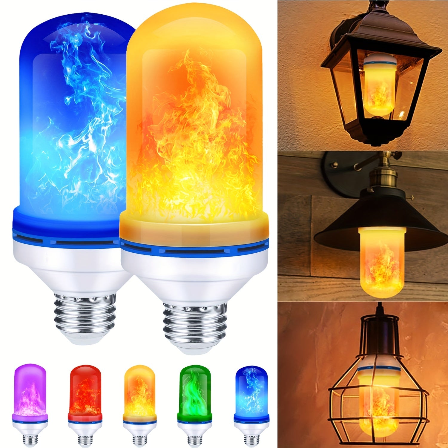 2-Pack LED Flame Emulation bulbs - ATSProducts