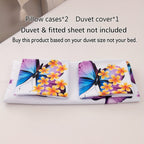 Elegant Butterfly Print Bedding Set - ATSProducts