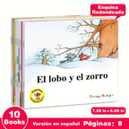 TeenyBaby Set Of 10 Spanish Picture Books With Ten Short Stories - ATSProducts