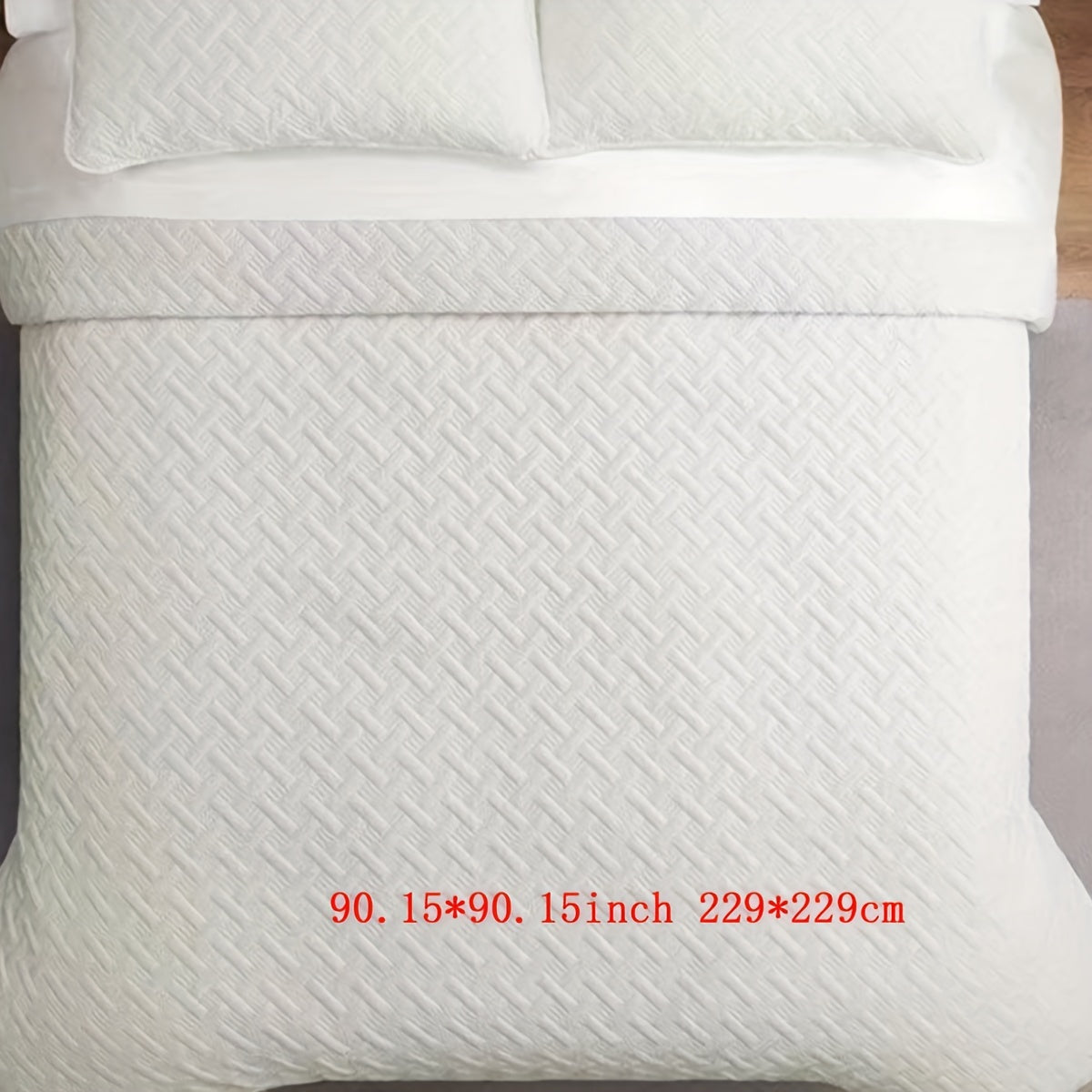 1 Piece Soft & Breathable Solid Color Bedspread - ATSProducts