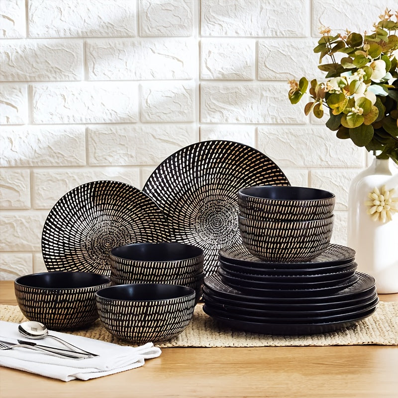 Zenora 6/12/24Pc Dinnerware Set - ATSProducts