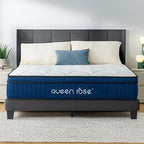 QUEEN ROSE 12 Inch Hybrid Mattress in a Box with Gel Memory Foam - ATSProducts