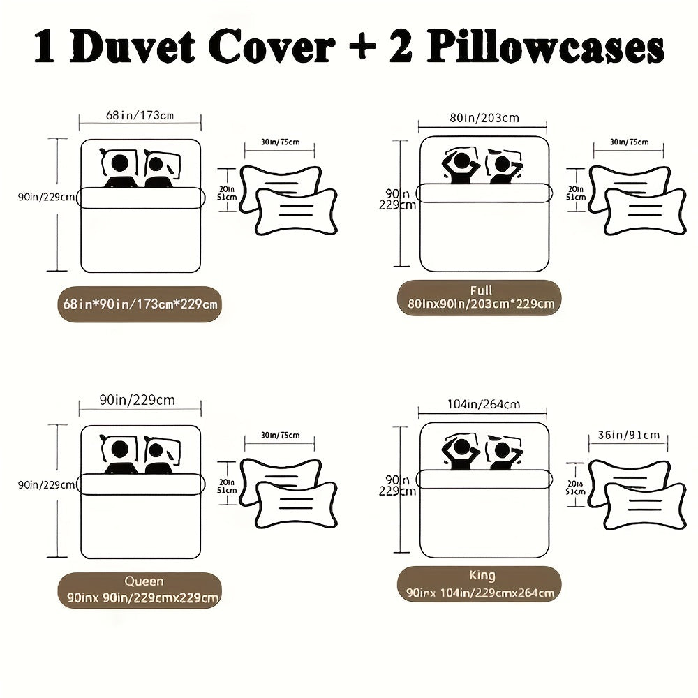 3pcs Duvet Cover Set - ATSProducts