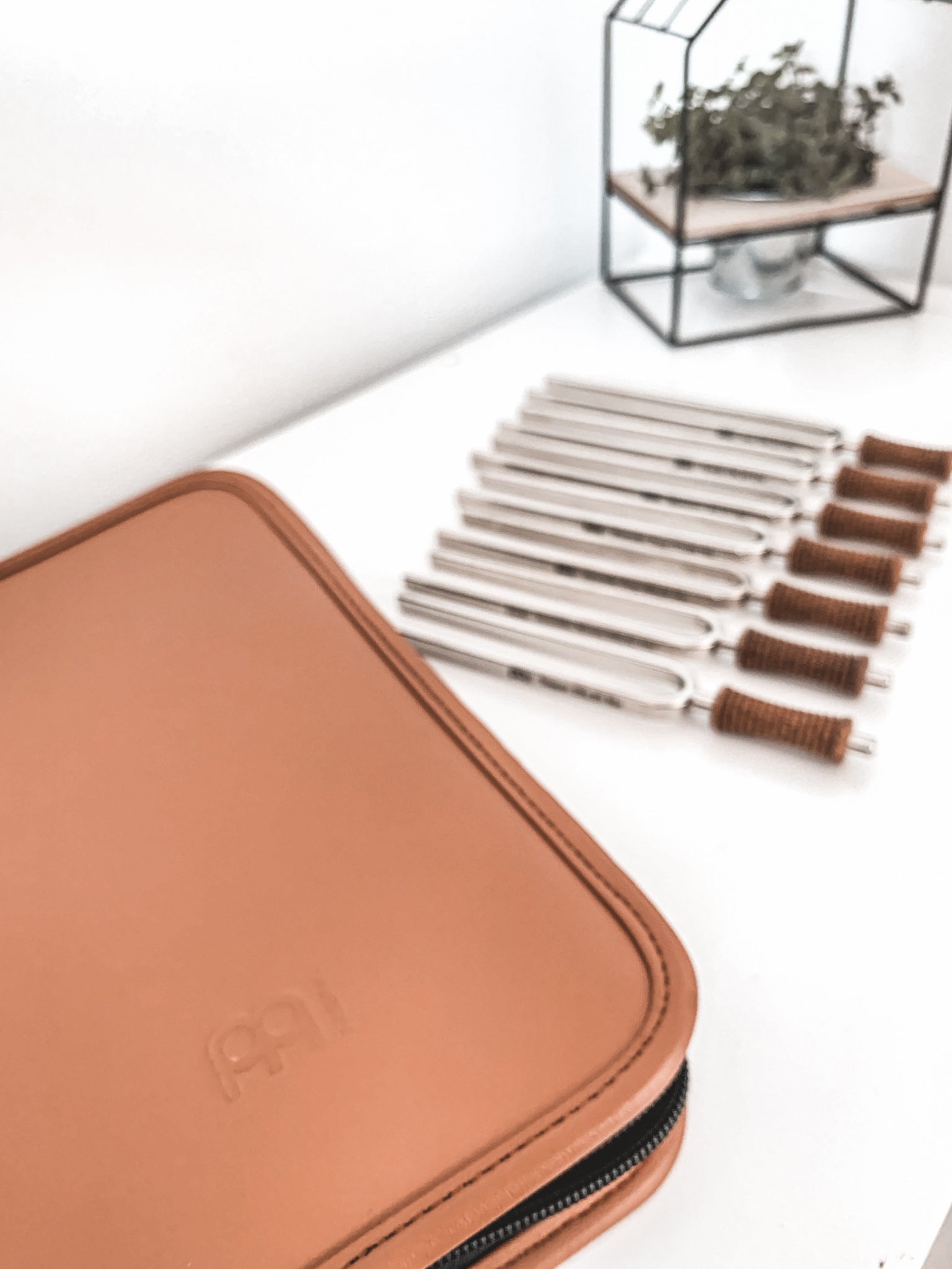 7 Chakra Healing Tuning Fork Set with Travel Case - ATSProducts